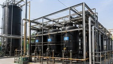 Outdoor chemical utility storage tanks